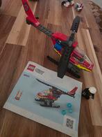 Lego City Helikopter 60411 met minifiguur en handleiding, Kinderen en Baby's, Speelgoed | Duplo en Lego, Ophalen of Verzenden