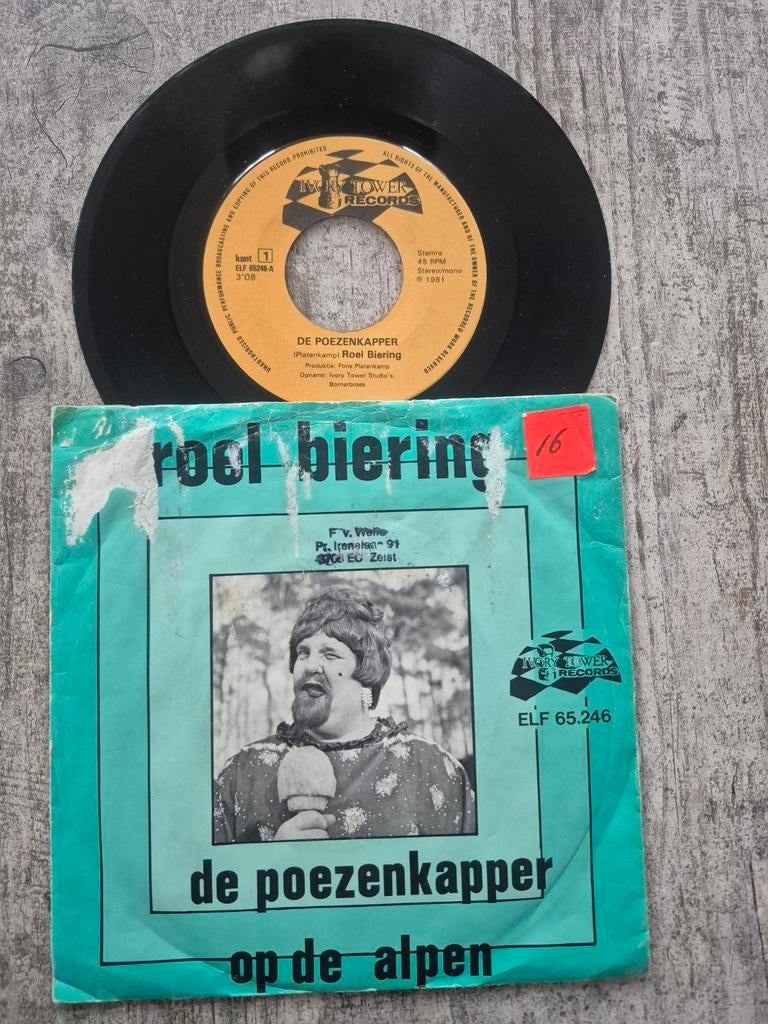 Roel biering- de poezenkapper/ op de alpenRoel biering- de p, Cd's en Dvd's, Ophalen of Verzenden, Zo goed als nieuw, Overige formaten