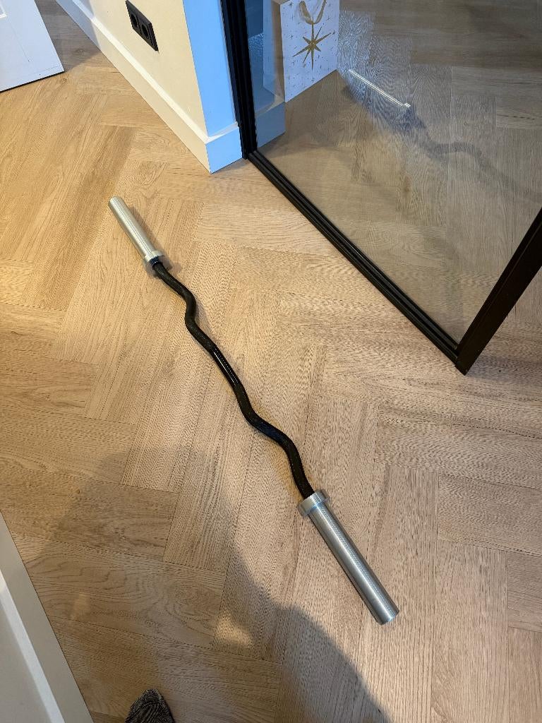 Rogue Curl Bar, Sport en Fitness, Fitnessmaterialen, Ophalen, Zo goed als nieuw, Halterstangen