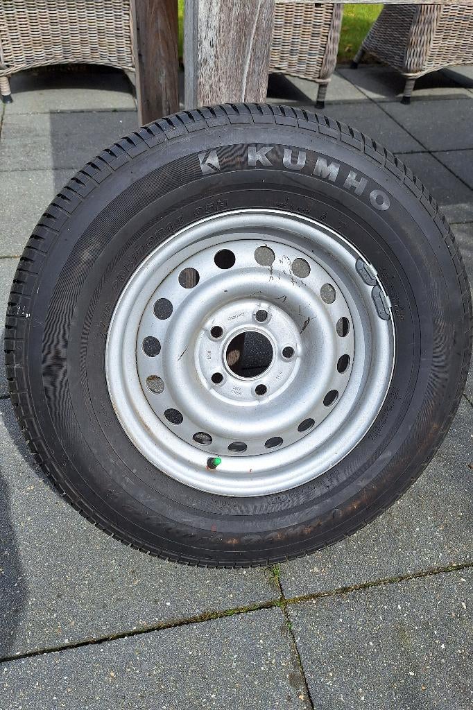 Aanhangerband Kumho 205/70R14, Auto diversen, Ophalen, Zo goed als nieuw