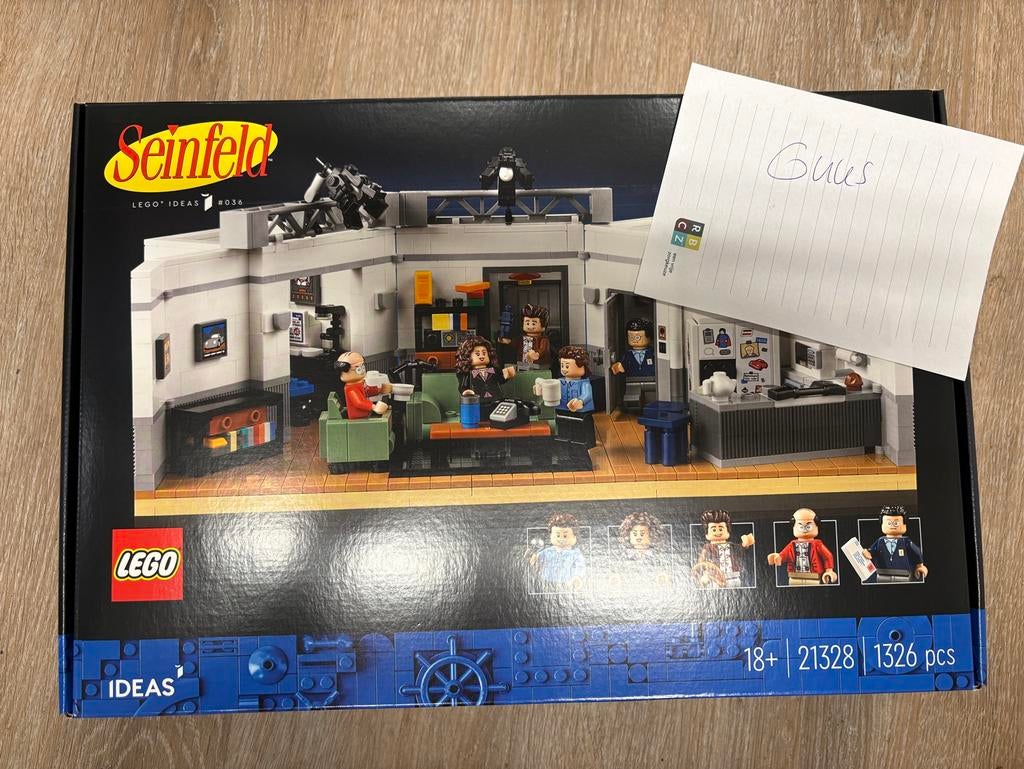 Lego 21328 Seinfeld MISB, Kinderen en Baby's, Speelgoed | Duplo en Lego, Ophalen of Verzenden, Zo goed als nieuw
