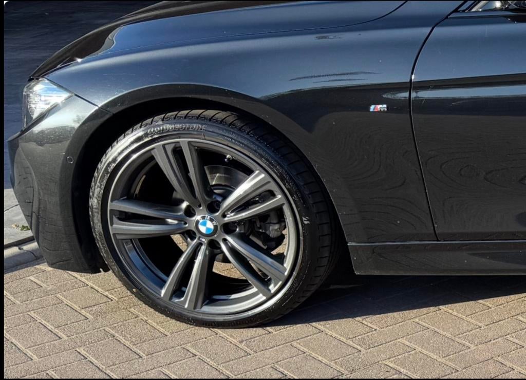 BMW styling 442M 19-inch Ferric Grey Bridgestone Run Flat, Gebruikt, Banden en Velgen, Personenwagen, Ophalen