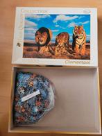 Puzzel ,leeuw, luipaard, tijger. 1000 stukjes, Ophalen of Verzenden, Zo goed als nieuw