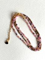 Toermalijn kettinkje, Nieuw, Ophalen of Verzenden, Roze, Met edelsteen