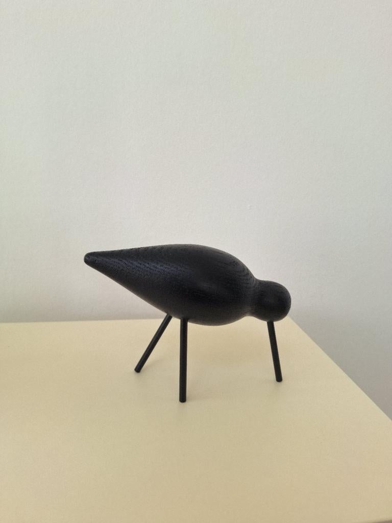 Normann Copenhagen Houten Vogel Zwart, Ophalen of Verzenden, Zo goed als nieuw