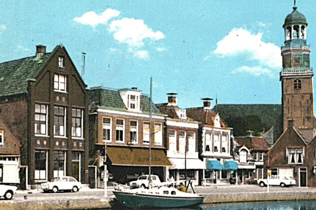 802057 Lemmer Friesland 1969 Gelopen met postzegel, Ophalen of Verzenden, 1960 tot 1980, Gelopen, Friesland