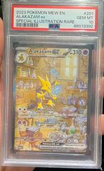 PSA 10 - SIR #201 alakazam / 151 2023 pokemon, Ophalen of Verzenden, Zo goed als nieuw