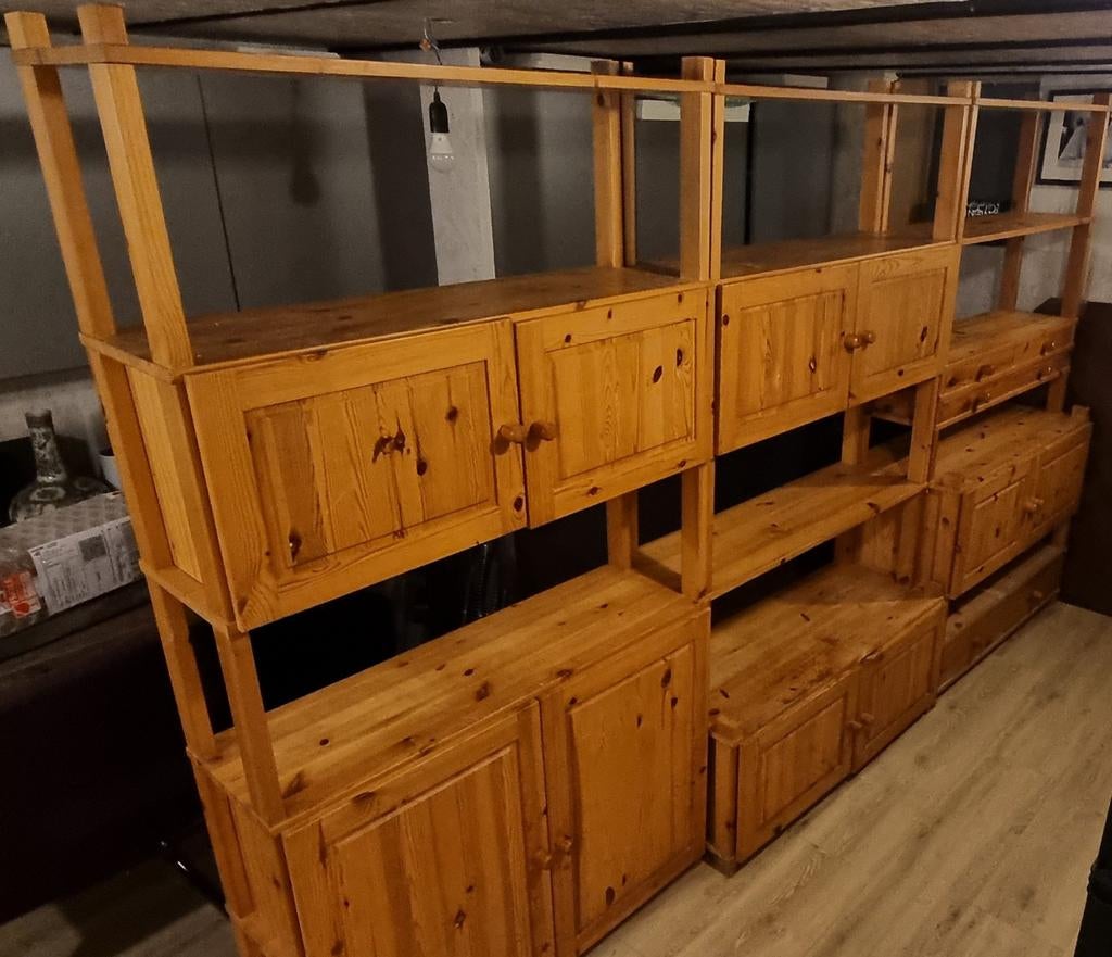Originele wandkast jaren 1960s 1970s, Ophalen, Gebruikt