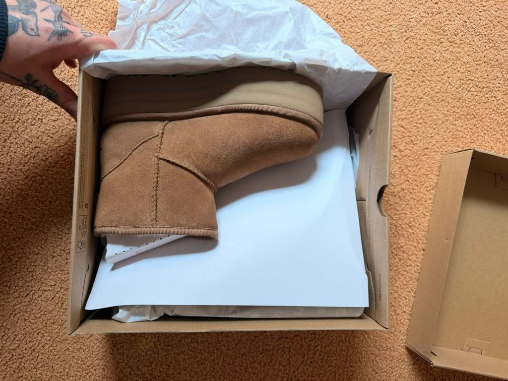 UGG laarzen Cognac maat 37, Ophalen, Hoge laarzen, Bruin, Nieuw