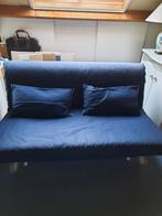 slaapbank ikea PS met Havet matras 160x200, Huis en Inrichting, Ophalen, Blauw, Tweepersoons, Zo goed als nieuw