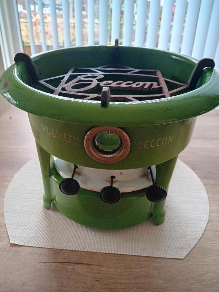 Originele Beccon Petroleumstel - Groen, Witgoed en Apparatuur, Fornuizen, Ophalen of Verzenden