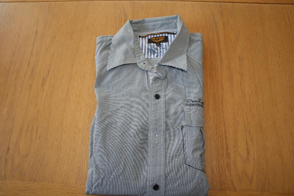 Grijs/wit overhemd, PME Legend, maat XXL, Ophalen of Verzenden, Overige halswijdtes, Grijs, Pme Legend