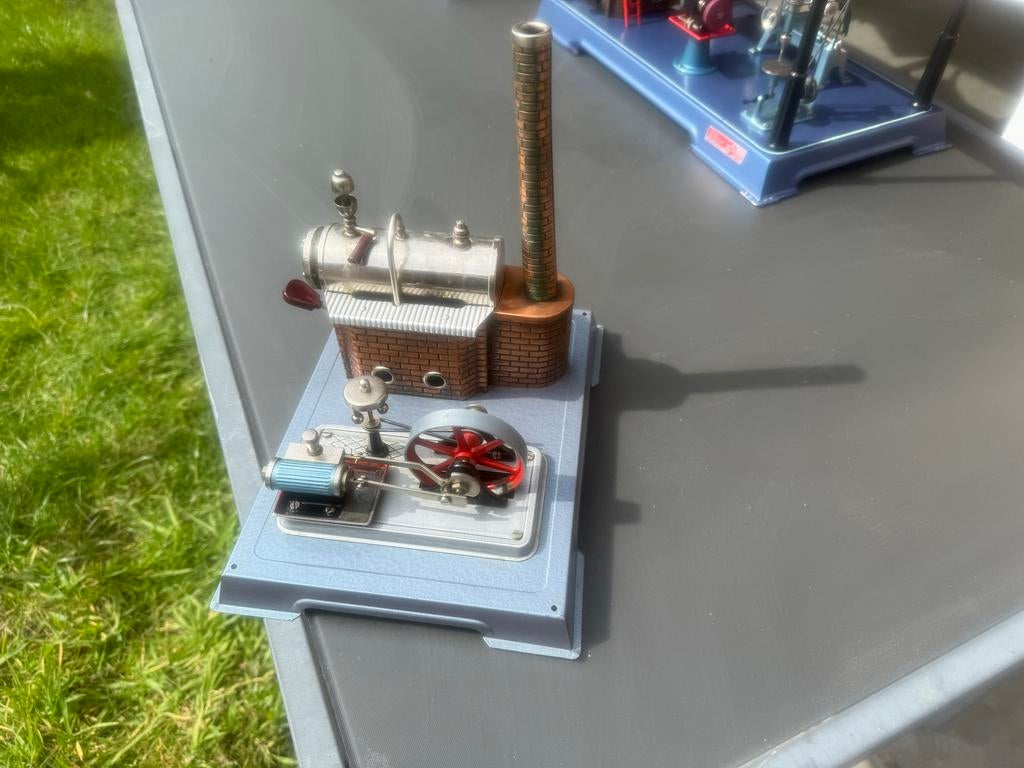 Wilesco D10 Stoommachine - Vroeg Model, Ophalen, Gebruikt
