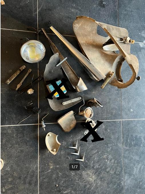 Garageopruiming: partij Citroen DS / ID onderdelen, Auto-onderdelen, Ophalen, Gebruikt, Citroën