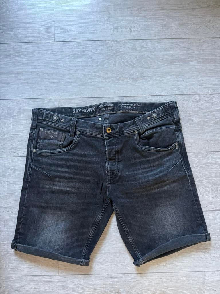 PME legend jeans short skyhawk maat 38 korte broek, Ophalen of Verzenden, Zo goed als nieuw, Zwart, W36 - W38 (confectie 52/54)