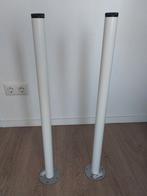 IKEA Adils tafelpoot, wit x 2, Ophalen, Tafelpoot, Minder dan 50 cm, Gebruikt
