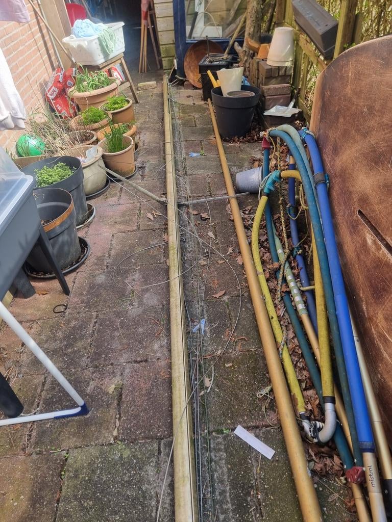 Mast voor open zeilboot, ruim 7 meter. Schakel, Ophalen, Zeilboot