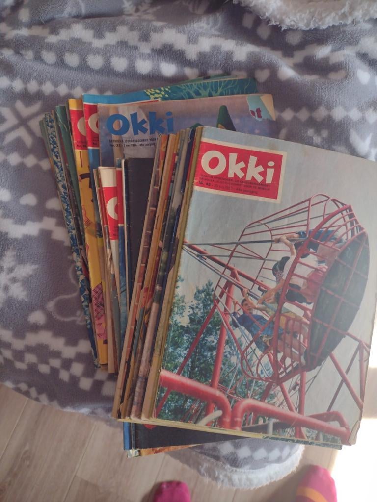 Okki tijdschriften uit de jaren '60..34 stuks. TEAB, Boeken, Ophalen