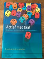 Actief met taal - Didactische werkvormen, Ophalen of Verzenden, Alpha, Zo goed als nieuw, HBO