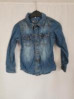 Stoere spijkerblouse met studs mt 98/104 merk Name It, Meisje, ., Overhemd of Blouse, Ophalen of Verzenden