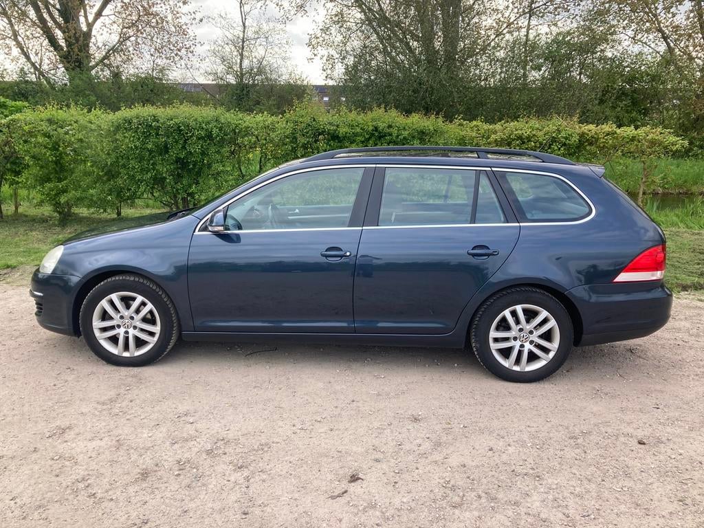 Volkswagen Golf 1.4 TSI 90KW Variant 2009 Blauw, Auto's, Voorwielaandrijving, Stof, 4 cilinders, Blauw