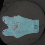 Badjas hond maat XXS blauw merk Lief!, Dieren en Toebehoren, Ophalen of Verzenden, Zo goed als nieuw, Hondenbadjas