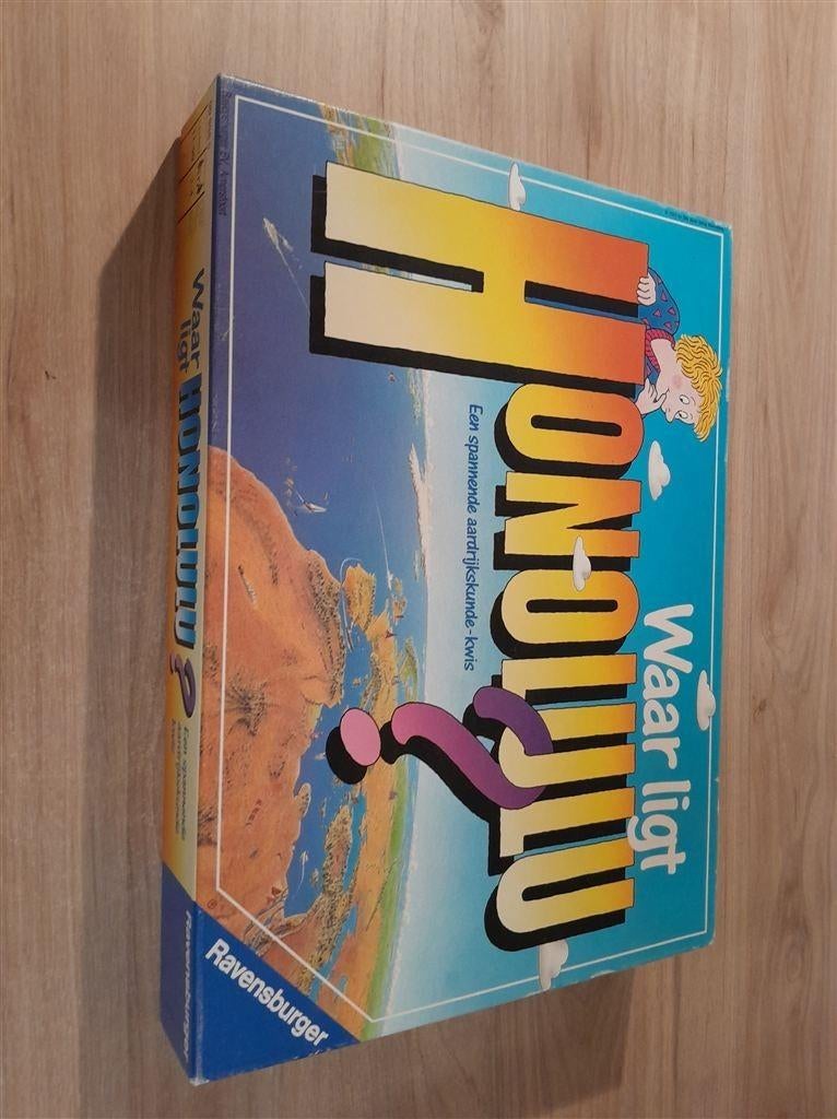 Waar ligt Honolulu - topo aardrijkskunde spel - s5769, Hobby en Vrije tijd, Gezelschapsspellen | Bordspellen, Ophalen of Verzenden