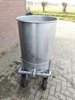 200 liter RVS melktaxi, Toebehoren