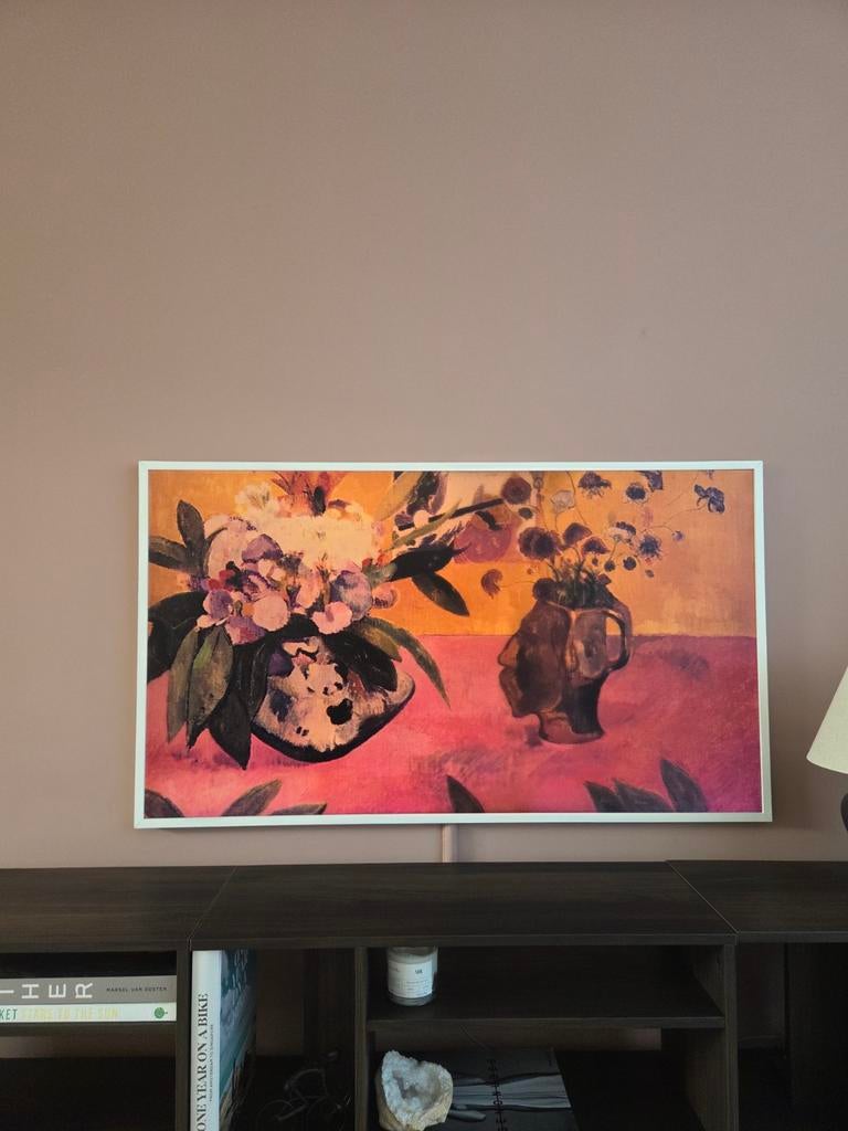 Samsung The Frame 55” (2023), Audio, Tv en Foto, Televisies, QLED, Ophalen of Verzenden, Zo goed als nieuw, 100 Hz