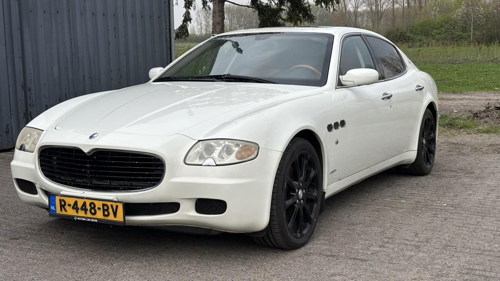Maserati Quattroporte 4.2 Duo Select- Defect ! (bj 2006), Auto's, Maserati, Bedrijf, Te koop, Quattroporte, Airbags, Airconditioning