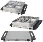 Buffet Warmhoudschalen BL-26402 (2 stuks), Ophalen of Verzenden, Gebruikt