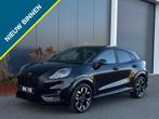Ford Puma 1.0 EB Hyb ST-Line X m24 NAVI LEDER CAMERA LED SPO, Automaat, 125 pk, Zwart, Leder