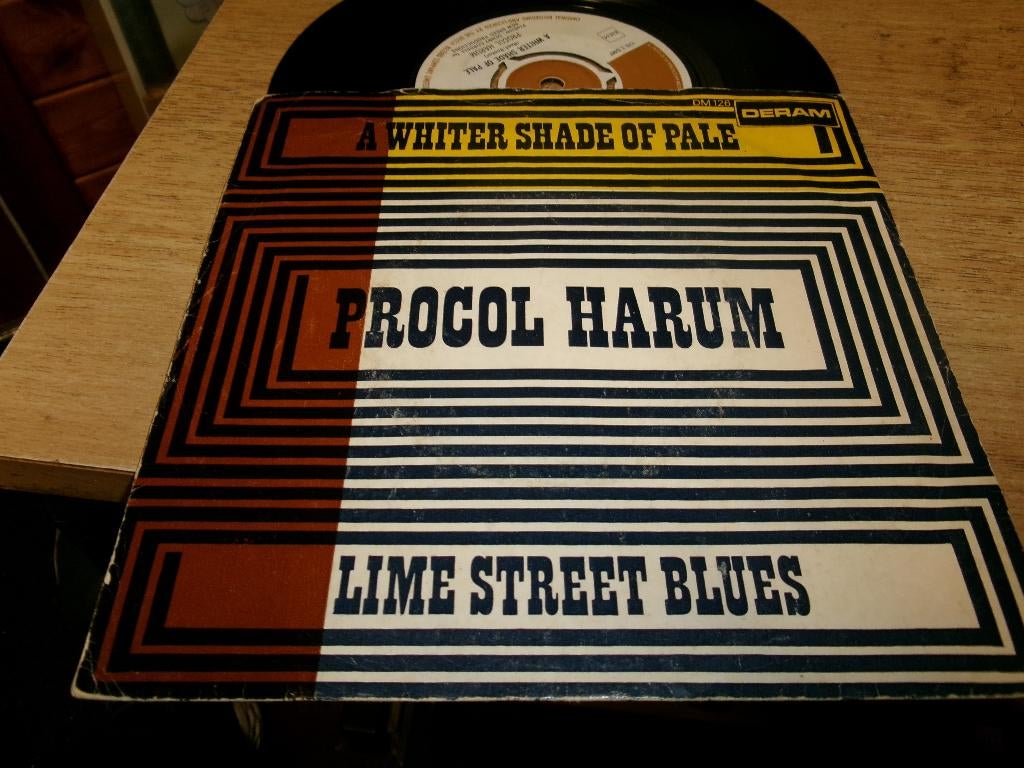 PROCOL HARUM / Whiter shade of pale / NL FH / ZG 1967, Ophalen of Verzenden, Gebruikt, Pop