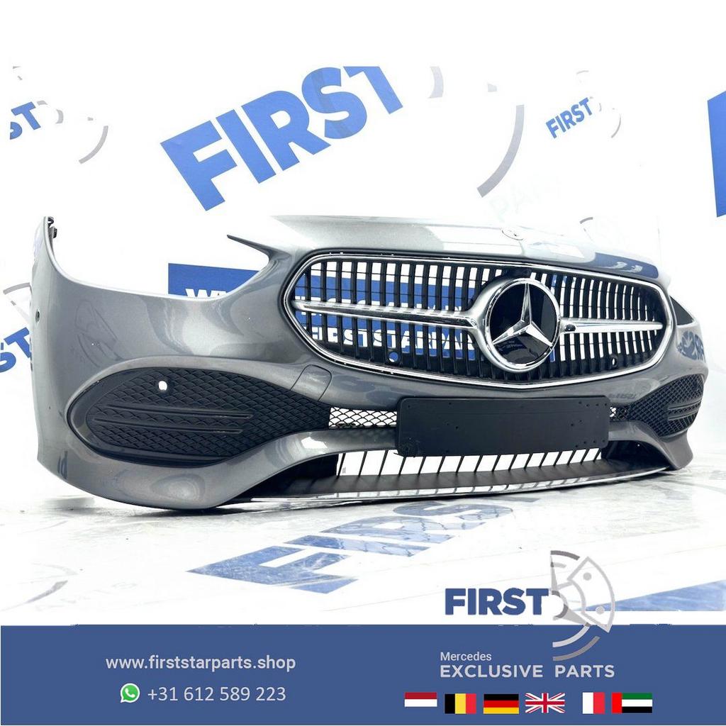 BUMPER W206 COMPLEET C KLASSE A2068858503 COMPLETE VOORBUMPE, Gebruikt, -, Voor, Ophalen of Verzenden