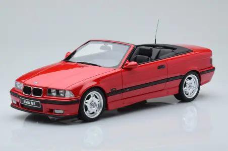 1:18 BMW E36 M3 Cabriolet rood 1995 Otto Models OT1048, Hobby en Vrije tijd, Modelauto's | 1:18, France, OttOMobile, Auto, Nieuw