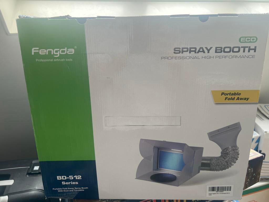 Fengda BD-512 Draagbare Spuitcabine Nieuw, Ophalen of Verzenden, Nieuw, Airbrush en Toebehoren