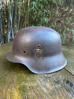 Duitse WOII helm M42, Ophalen of Verzenden, Duitsland, Helm of Baret