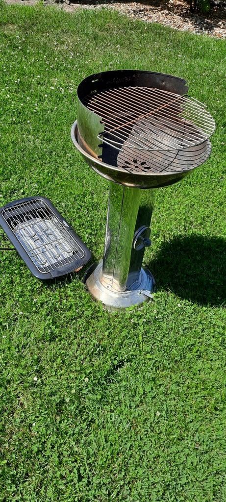Tekoop 2 barbecue 1op kolen 1op230, Ophalen, Gebruikt