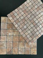 Getrommeld / gezoet marmer mozaïek op matjes, Ophalen, Overige typen, Nieuw, 20 tot 40 cm