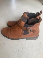 Bruine enkellaarsjes maat 43, Bruin, Verzenden, Lage of Enkellaarzen, Zo goed als nieuw
