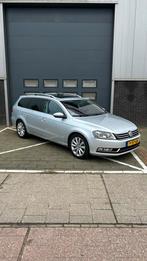 Volkswagen Passat 2.0 TSI highline 211PK Variant DSG 2011, Auto's, Volkswagen, Zwart, 4 cilinders, 1984 cc, Leder