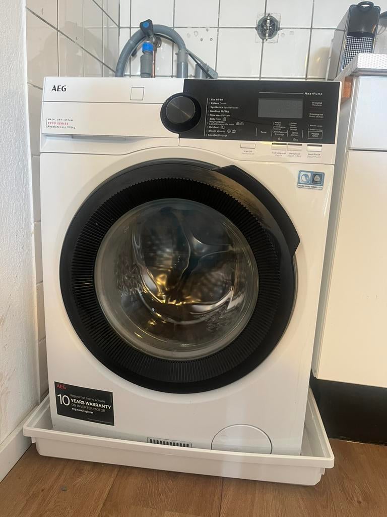 AEG wasdroger, Witgoed en Apparatuur, Wasmachines, Ophalen, 8 tot 10 kg, 85 tot 90 cm, 1600 toeren of meer