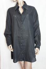 COS blouse maat 44 (XL) Oversize LINEN, Kleding | Dames, Verzenden, Zo goed als nieuw, Maat 42/44 (L), Zwart