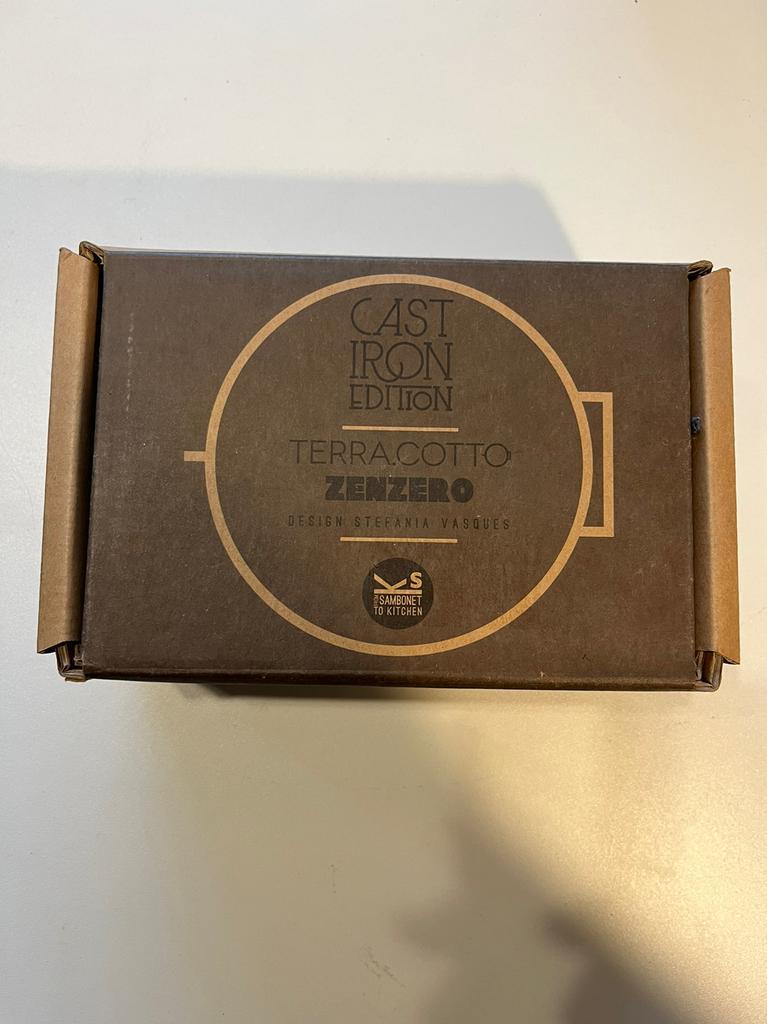 Sambonet braadpan klein nieuw in verpakking, Huis en Inrichting, Keuken | Potten en Pannen, Gietijzer, Nieuw, Ophalen of Verzenden