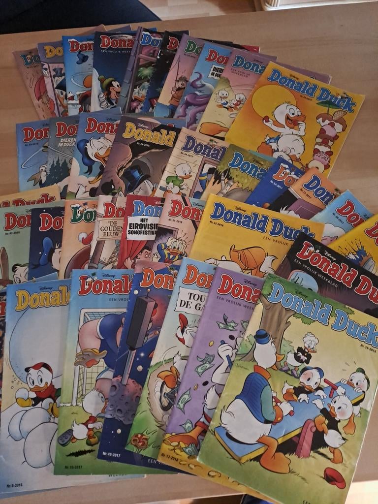 38 Donald Duck weekbladen - Nette staat, Ophalen of Verzenden, Zo goed als nieuw, Overige typen