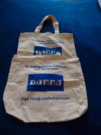 NIEUWE stoffen Gamma tassen met rits, Hobby en Vrije tijd, Overige typen, Textiel, Ophalen of Verzenden, Beige