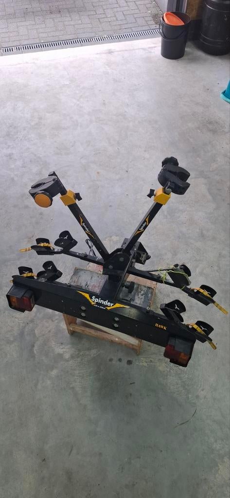 Spinder hawk fietsendrager, Ophalen, Gebruikt, Trekhaakdrager