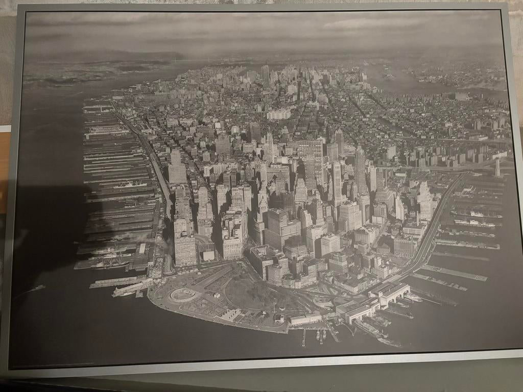 Schilderij New York van ikea, Ophalen