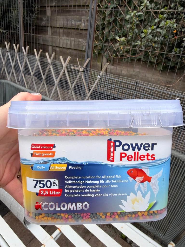 Power pellets goudvissen voer, Ophalen of Verzenden, Vis