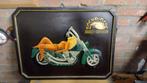 Oud houten reclame bord Harley Davidson jaren 50 /60, Ophalen of Verzenden, Gebruikt, Reclamebord